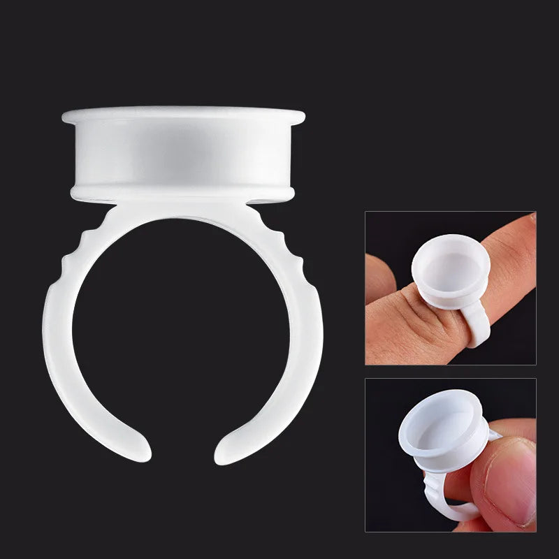 Disposable Pigment Ink Rings – 100pcs | S to XL | Tattoo & PMU
