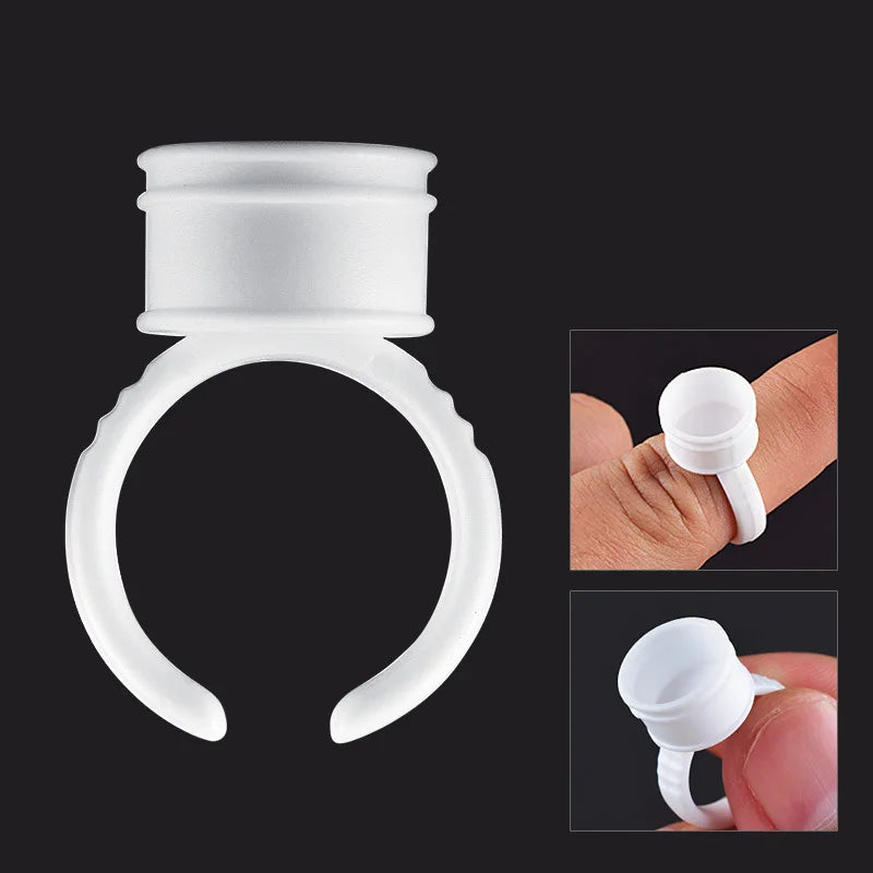 Disposable Pigment Ink Rings – 100pcs | S to XL | Tattoo & PMU