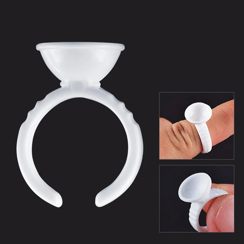 Disposable Pigment Ink Rings – 100pcs | S to XL | Tattoo & PMU