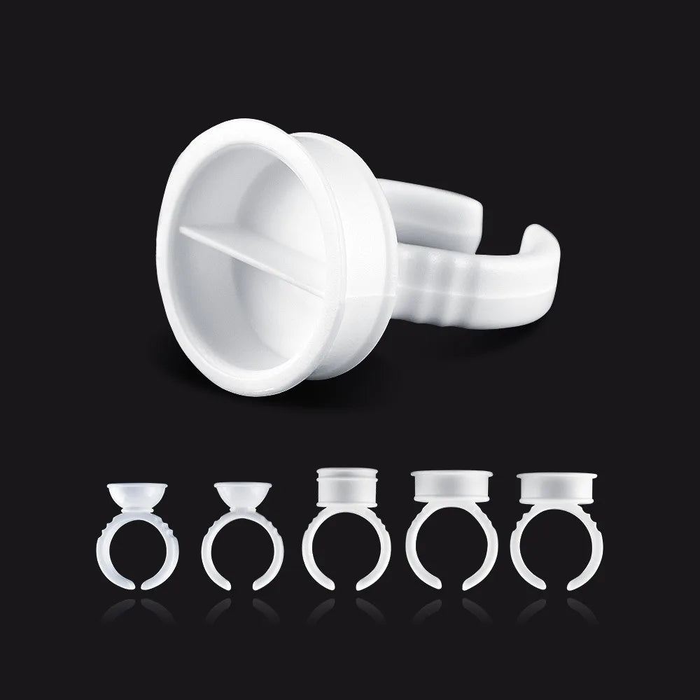 Disposable Pigment Ink Rings – 100pcs | S to XL | Tattoo & PMU