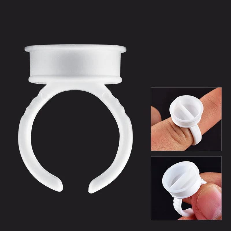Disposable Pigment Ink Rings – 100pcs | S to XL | Tattoo & PMU