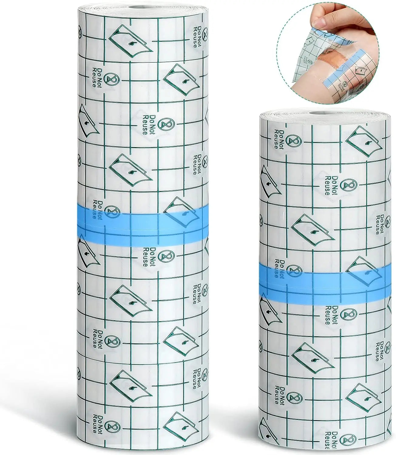 Tattoo Aftercare Waterproof Healing Film — Transparent Adhesive Bandage Roll