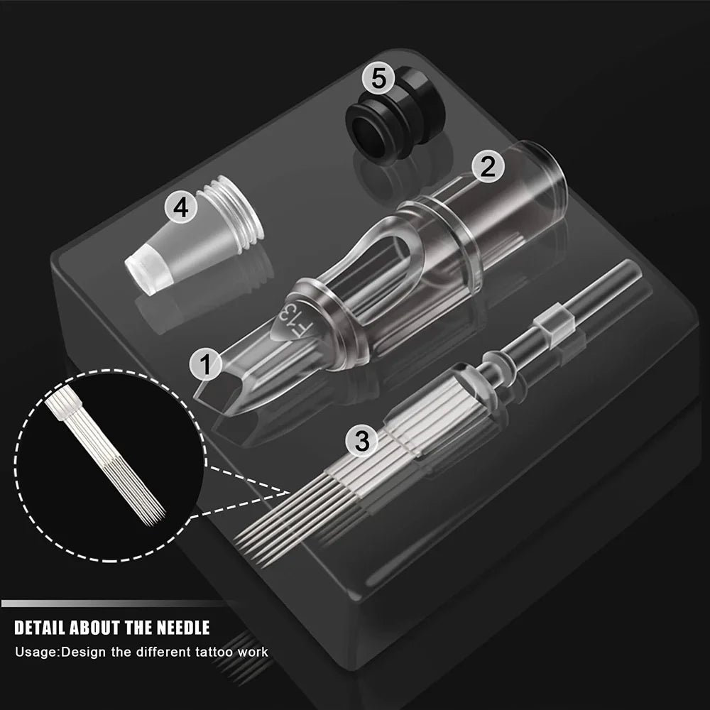 EMALLA Tattoo Cartridge Needles — RL RS M1 RM