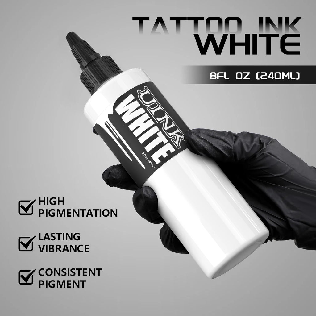 Professional Black Tattoo Ink — 240ml Triple Black