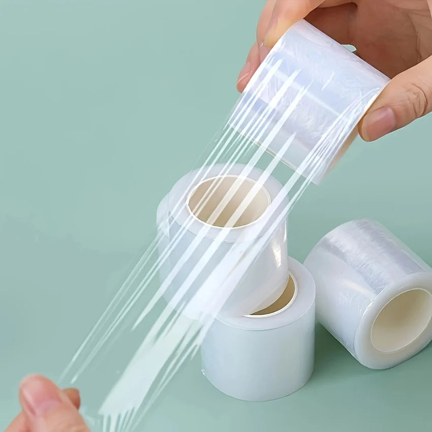 Tattoo Barrier Film Roll — Clear Disposable Plastic Wrap (40mm × 200m)