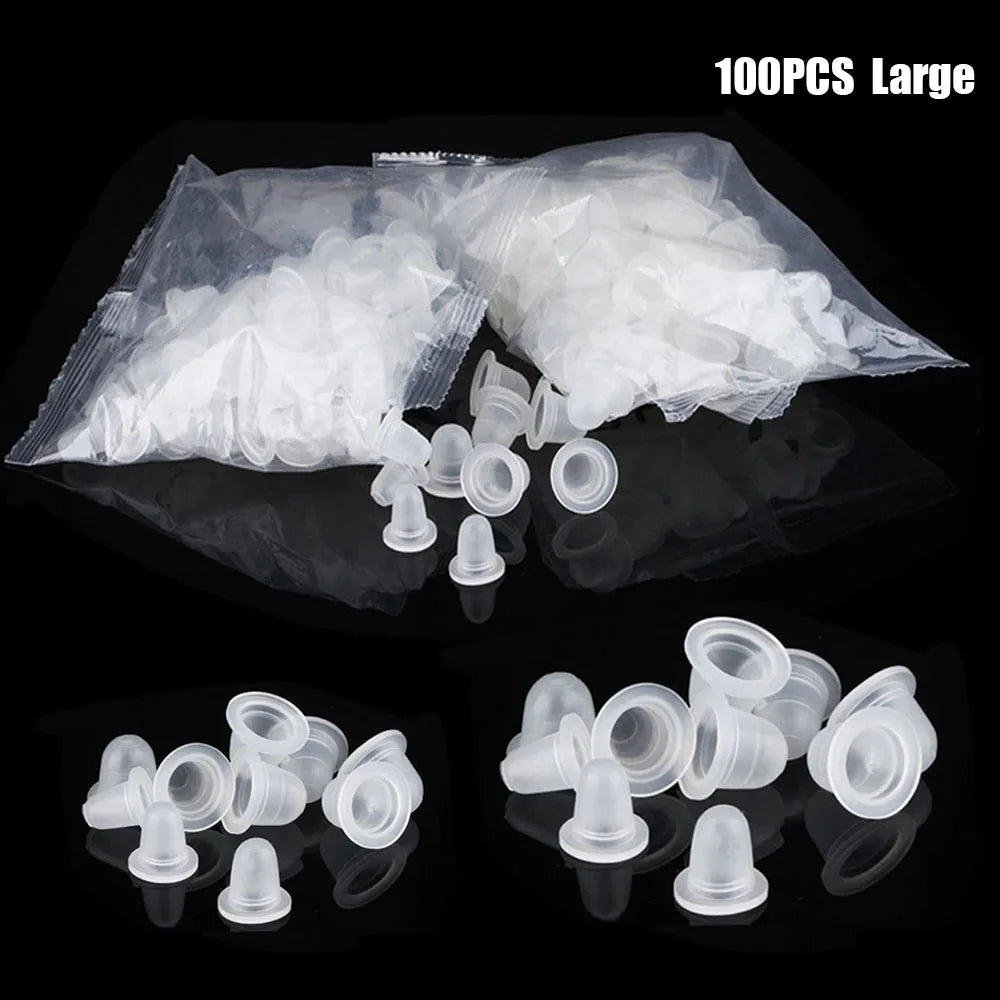 Tattoo Ink Cup Holder Stand & Ink Cups – 6 to 23 Holes | Plastic, Acrylic & Silicone