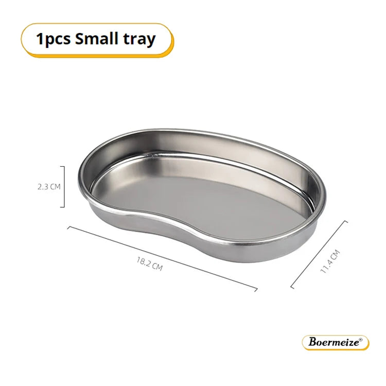 Stainless Steel Medical Kidney Tray – Tattoo & PMU Accessory