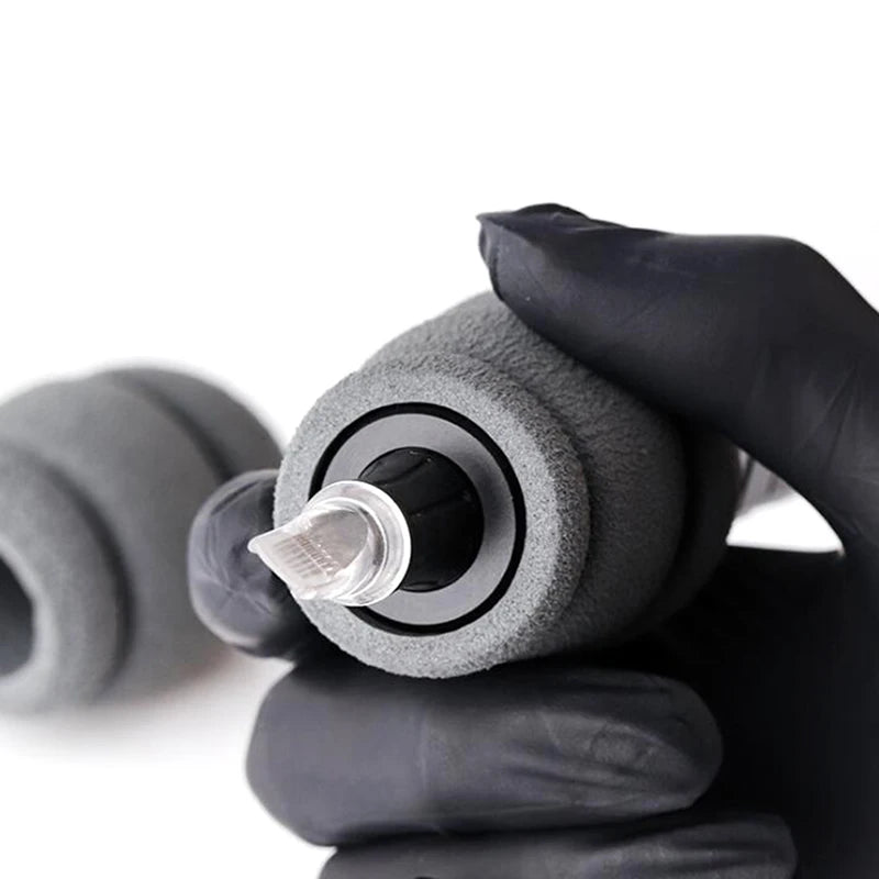 Memory Foam Tattoo Grip Cover – 31mm & 41mm | Anti-Vibration