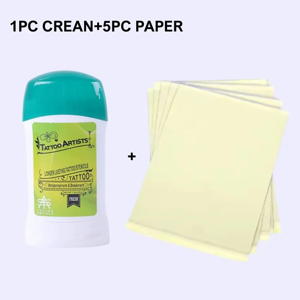Tattoo Transfer Cream Gel — Stencil Solution for Skin Transfer (60g)