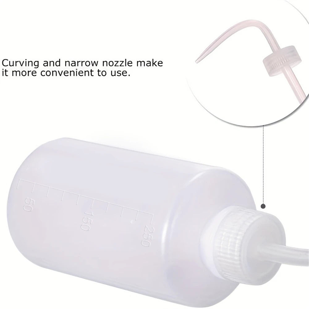 Tattoo Squeeze Wash Bottle — 250ml / 500ml (Pink/White/Blue/Black)
