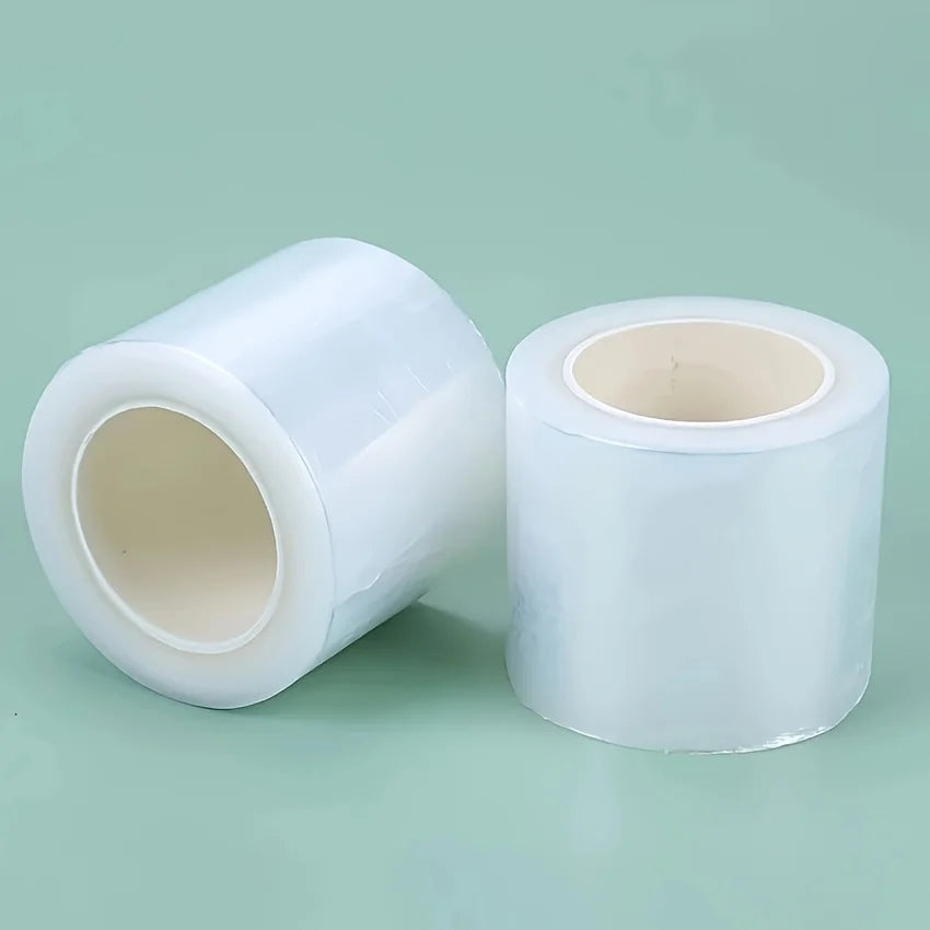 Tattoo Barrier Film Roll — Clear Disposable Plastic Wrap (40mm × 200m)