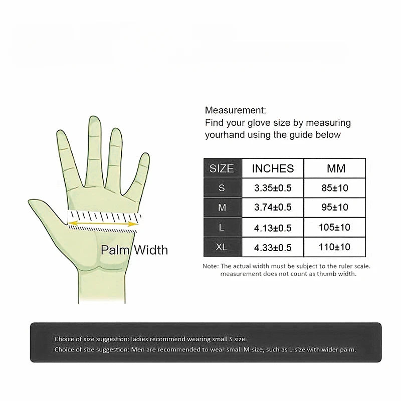 Black Nitrile Disposable Gloves — Tattoo Artist Grade (20/50/100pcs)