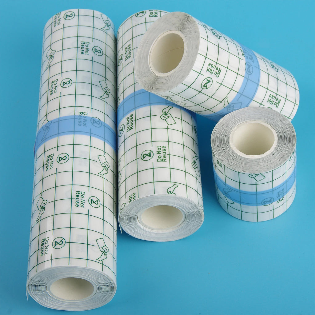 Tattoo Healing Film Roll — Waterproof PU Bandage Tape (5M)