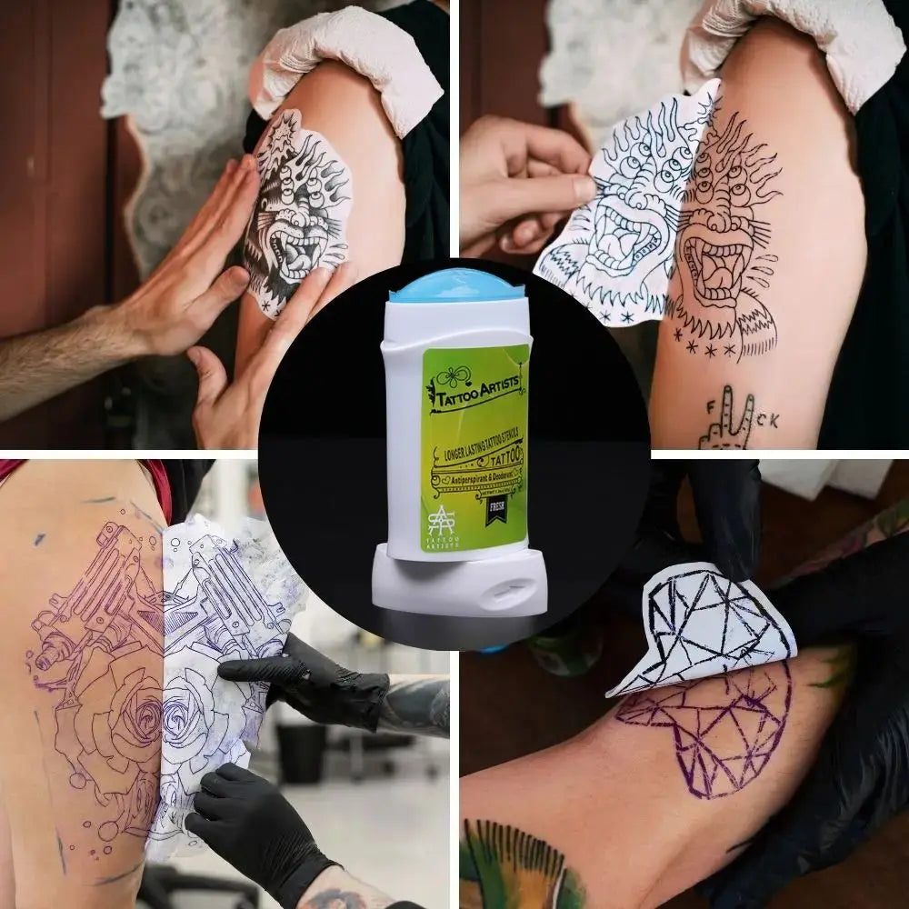Tattoo Transfer Cream Gel — Stencil Solution for Skin Transfer (60g)