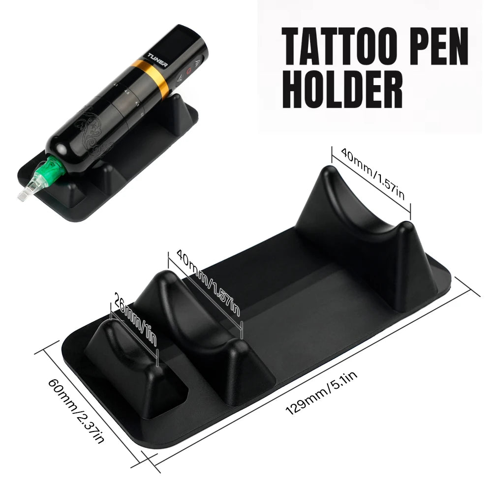 Silicone Tattoo Pen Holder – 2 or 5pcs | For All Pen Machines