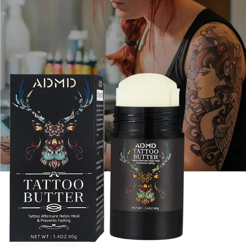ADMD Tattoo Butter Balm Stick — 40g Nourishing Aftercare