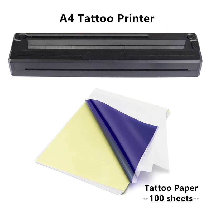 NEKING Portable Bluetooth Tattoo Stencil Printer A4 — For Artists & Beginners