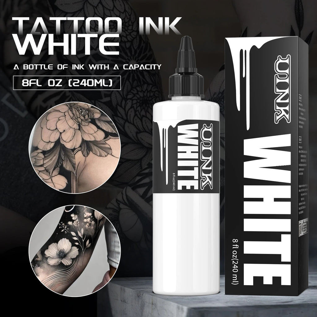 Professional Black Tattoo Ink — 240ml Triple Black