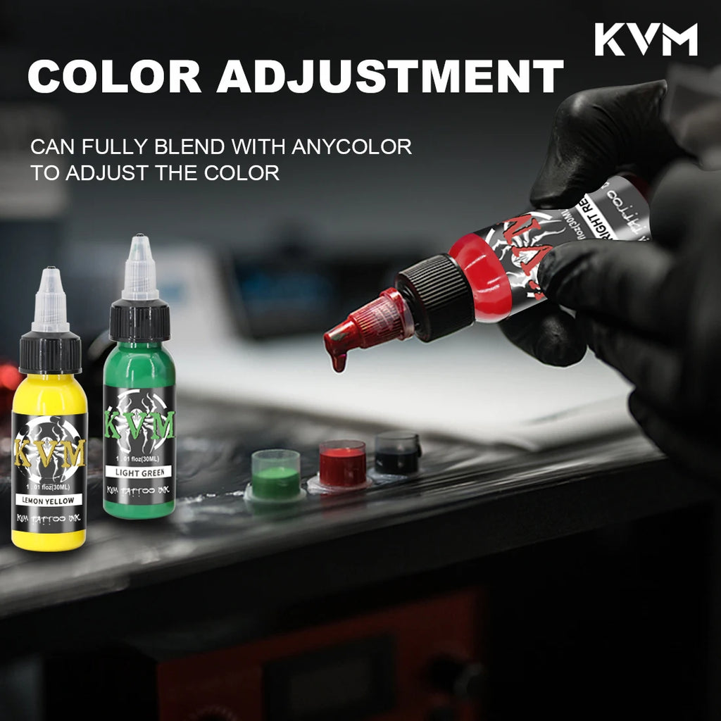 Professional Tattoo Ink — 30ml/1oz (14 Colors Available)