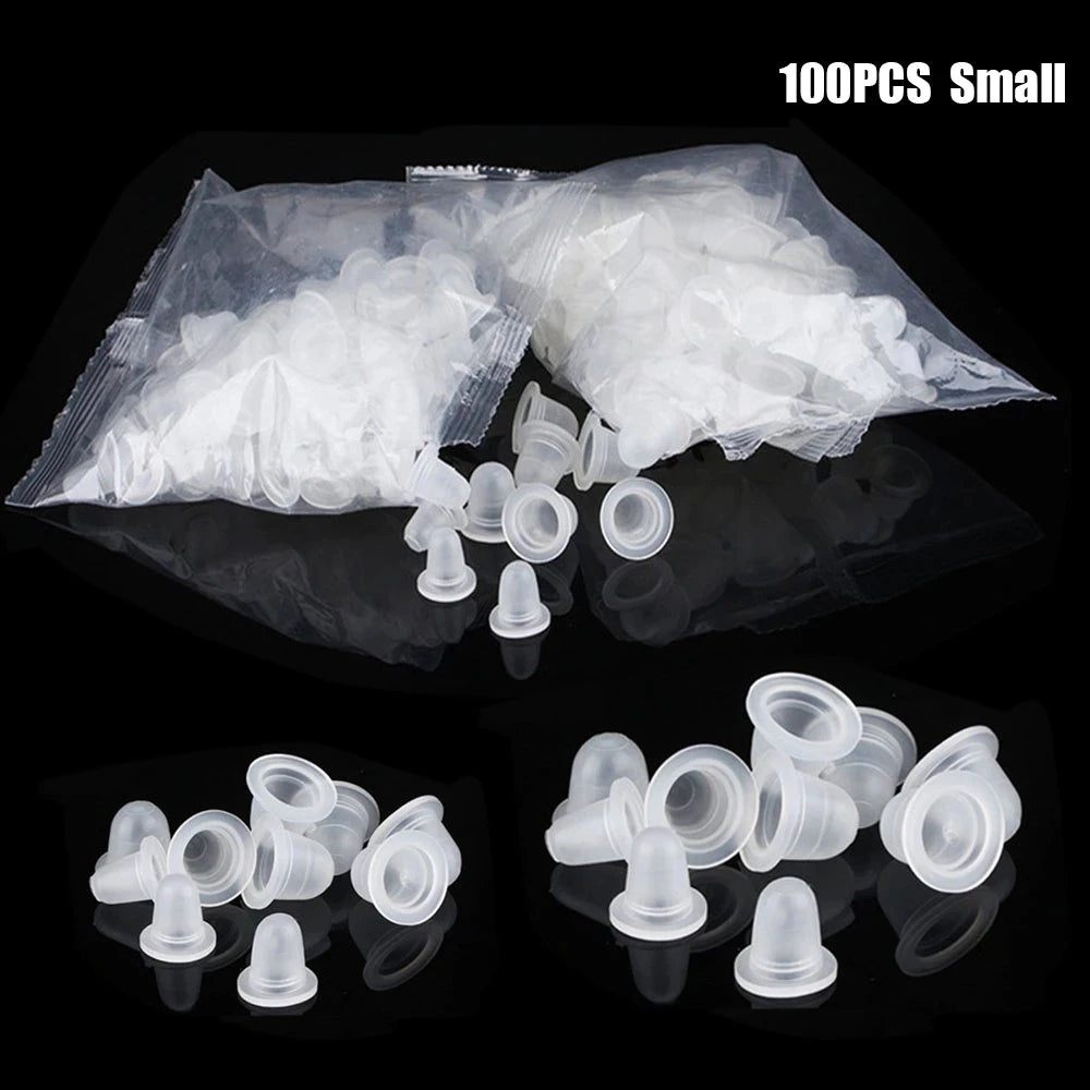 Tattoo Ink Cup Holder Stand & Ink Cups – 6 to 23 Holes | Plastic, Acrylic & Silicone