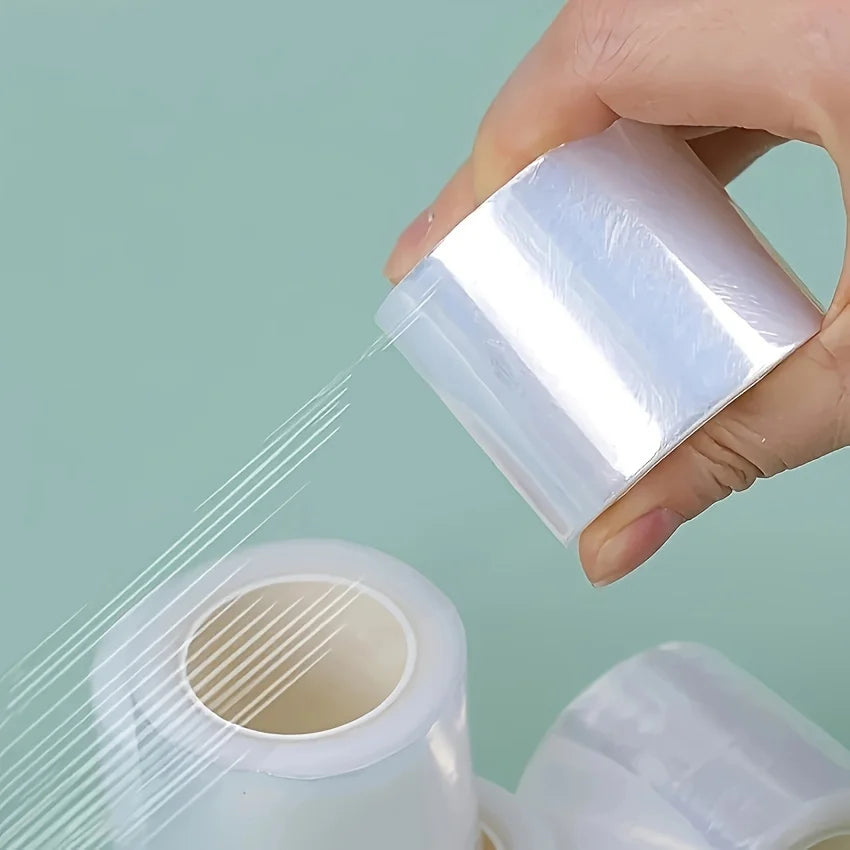 Tattoo Barrier Film Roll — Clear Disposable Plastic Wrap (40mm × 200m)