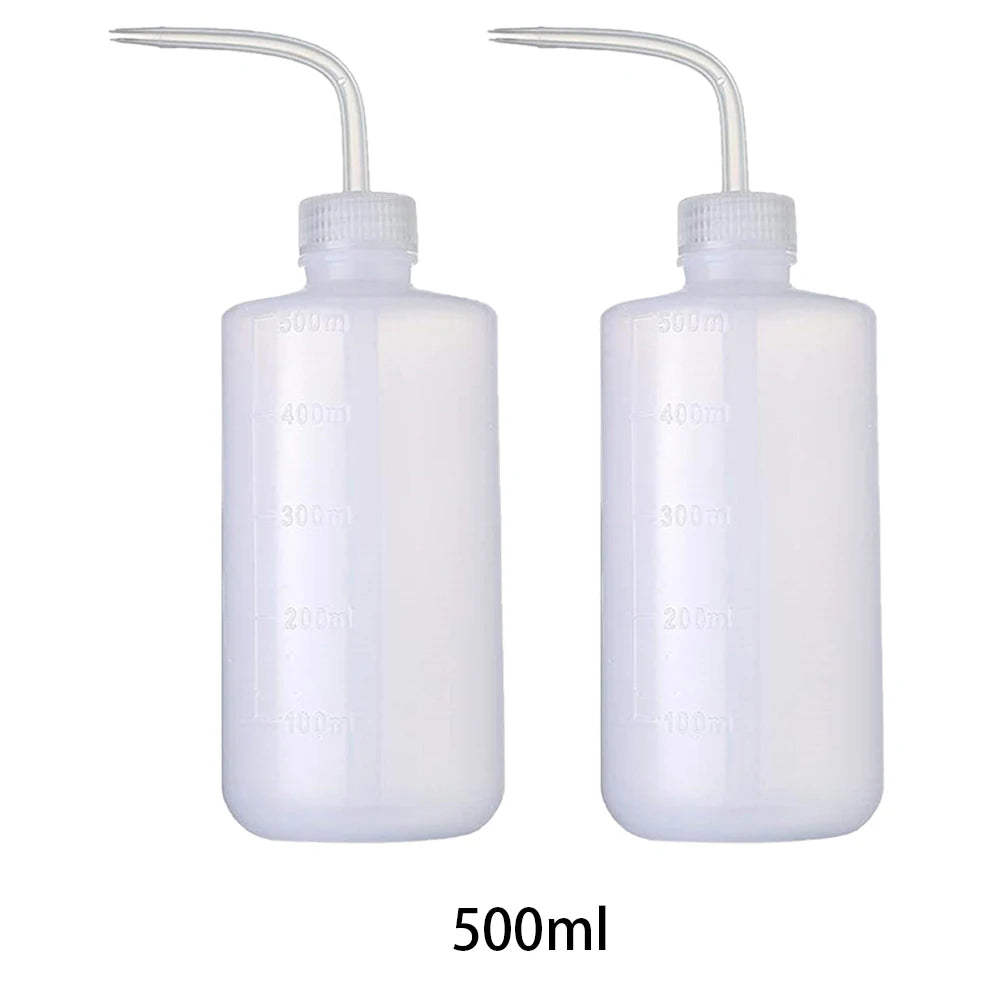 Tattoo Squeeze Wash Bottle — 250ml / 500ml (Pink/White/Blue/Black)