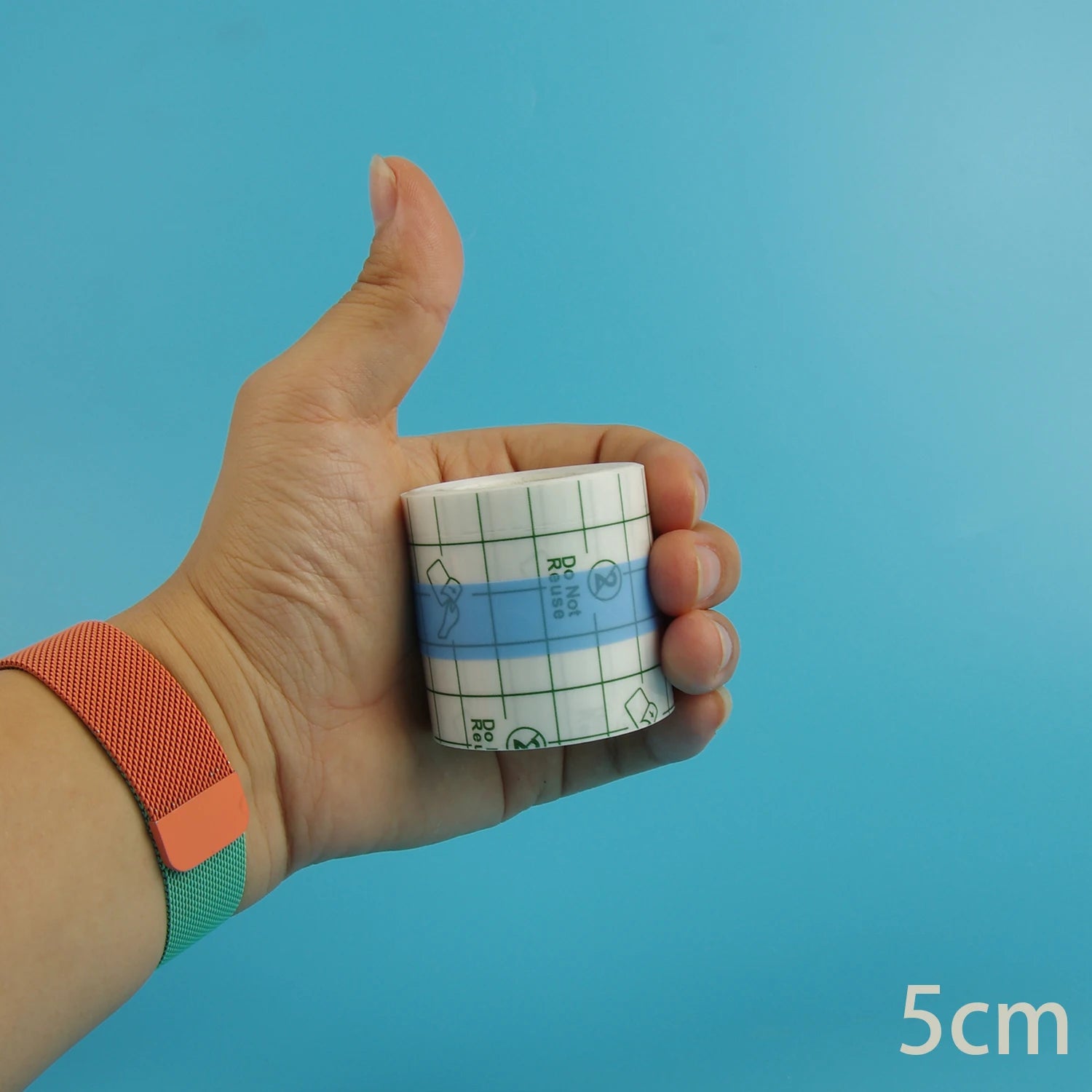 Tattoo Healing Film Roll — Waterproof PU Bandage Tape (5M)