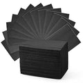 Black Disposable Tattoo Cleaning Wipes & Table Bibs — Waterproof (20/50/125pcs)