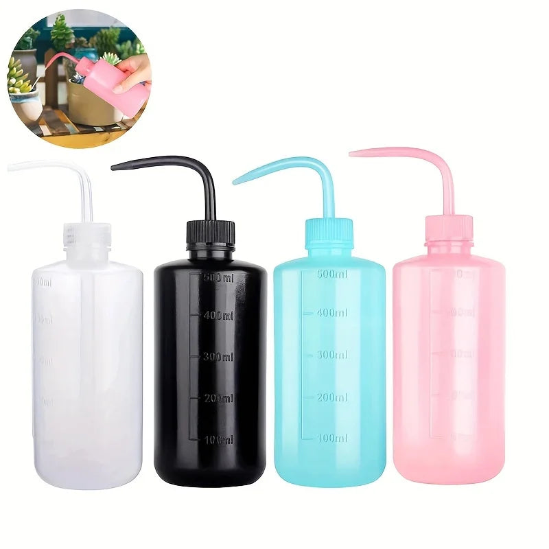 Tattoo Squeeze Wash Bottle — 250ml / 500ml (Pink/White/Blue/Black)