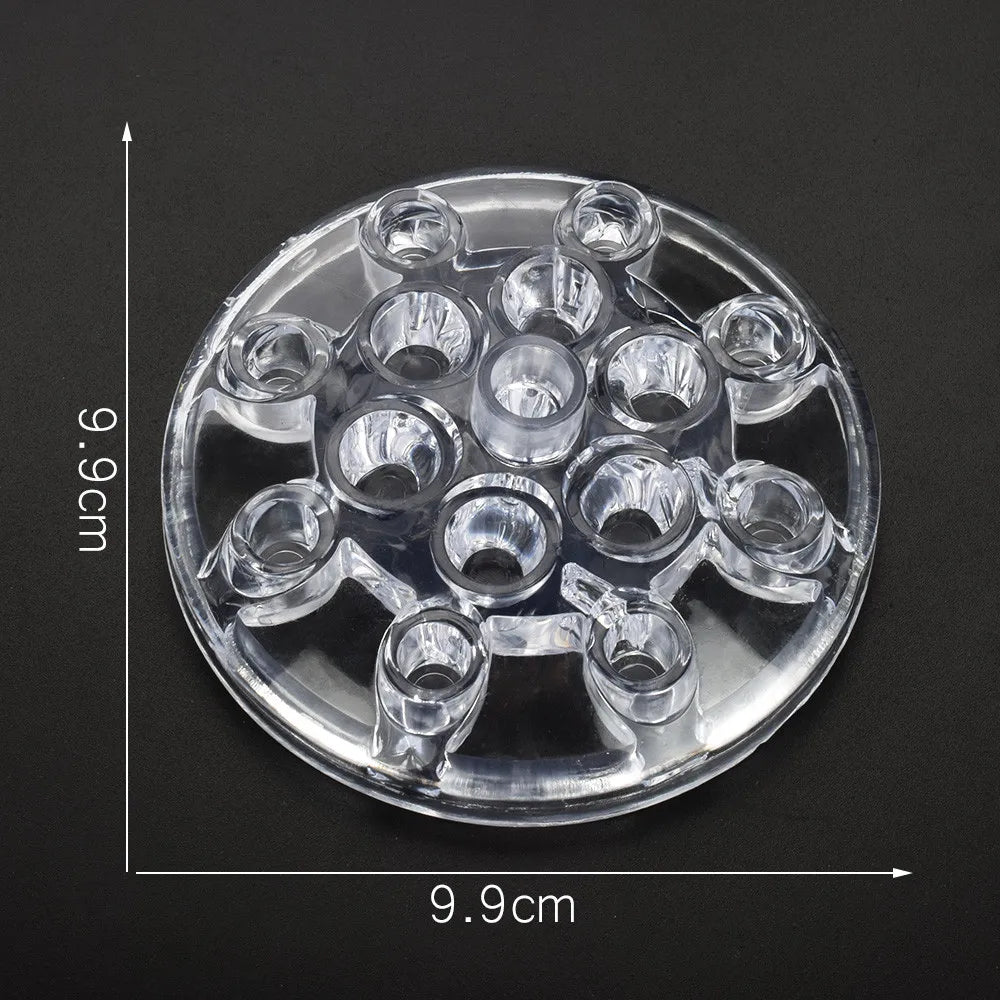 Tattoo Ink Cup Holder Stand & Ink Cups – 6 to 23 Holes | Plastic, Acrylic & Silicone